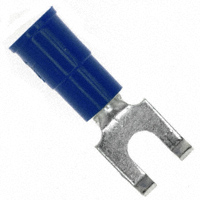 3M - MVU14-6FFBK - CONN SPADE TERM 14-16AWG #6 BLU