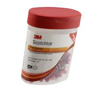 3M - MVU18-10RX-BOTTLE - CONN RING CIRC 18-22AWG 10 100PC