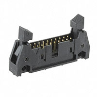 3M - N3428-5203RB - CONN HEADER 20POS R/A S-LATCH