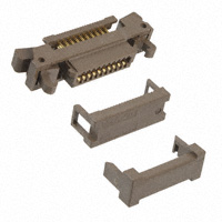 3M - P25LE-020S-DA - CONN SOCKET 20POS .050" GOLD