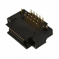 3M - P50-020P-RR1-EA - CONN PLUG 20POS R/A .050" GOL