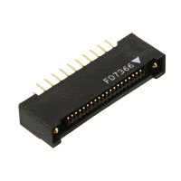 3M - P50-040PG-S1-EA - CONN PLUG 40POS STR .050" GOL