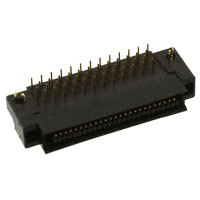 3M - P50-050P-RR1-EA - CONN PLUG 50POS R/A .050" GOL