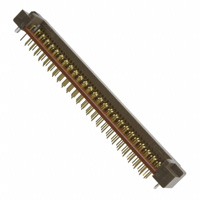 3M - P50L-100P-RR1-DA - CONN PLUG 100POS R/A .050" GOL