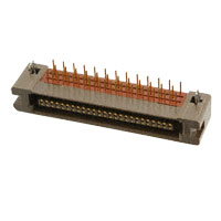 3M - P50LE-050P1-RR1-DA - CONN PLUG 50POS R/A    .050" GOL