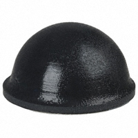 3M - SJ-5017 (BLACK) - BUMPER CYLINDRICAL 0.75" DIA BLK