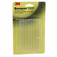 3M - SJ5302-BLISTERPACK - BUMPON BLISTER PACK SJ5302 CLEAR