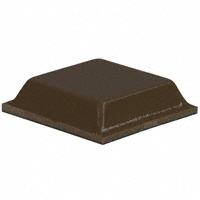 3M - SJ-5508 (BROWN) - BUMPER SQUARE 0.5"L X 0.5"W BRN