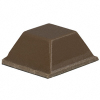 3M - SJ-5518 (BROWN) - BUMPER SQUARE 0.5"L X 0.5"W BRN