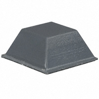 3M - SJ-5518 (GRAY) - BUMPER SQUARE 0.5"L X 0.5"W GRY