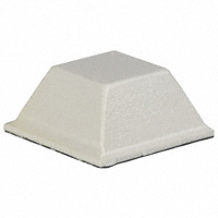 3M - SJ-5518 (WHITE) - BUMPER SQUARE 0.5"L X 0.5"W WHT
