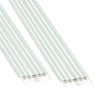 3M - SL8801/12-10DA5-00 - CBL TWINAX SIDEBND 4PR 6" STRT