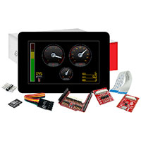 4D Systems Pty Ltd - SK-GEN4-50D-CLB-AR - DISPLAY LCD TFT 5.0" 800X480