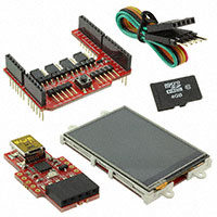 4D Systems Pty Ltd - SK-24PTU-AR - KIT ULCD-24PTU-AR USD4GB UUSBPA5