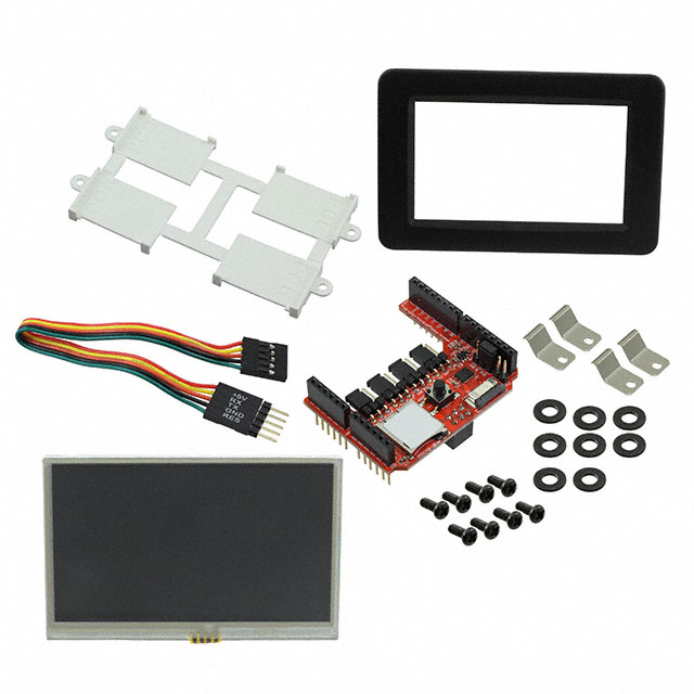 4D Systems Pty Ltd - SK-FT843-ADAM-B - KT 4DLCD-FT843 BK 4.3" BZL ADAPT