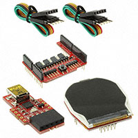 4D Systems Pty Ltd - ULCD-220RD-AR - LCD ARDUINO 1.38" SHIELD & CBL