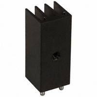Aavid Thermalloy - 581102B02500G - HEATSINK TO-220 2.5W BLK W/PINS