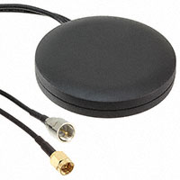 Siretta Ltd - ALPHA6/4M/FMEM/SMAM/S/S/7 - ANT PUCK SMA MALE ADHESIVE MNT