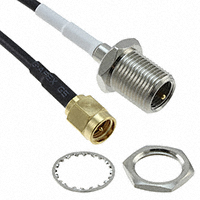 Siretta Ltd - ASMK010Y174S11 - MMCX RIGHT ANGLE TO FME BULKHEAD