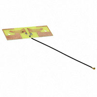 Siretta Ltd - ECHO2/0.1M/UFL/S/S/1 - 75X25MM GSM/GPRS PCB ANTENNA WIT