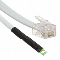 Siretta Ltd - TEMP-SENSE-3M - 1 WIRE TEMP SENSOR 3 METRE (BLAC