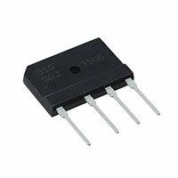 SMC Diode Solutions - GBJ1510TB - BRIDGE RECT 1PHASE 1KV 15A GBJ