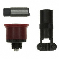 Souriau - 85106JC833S50 - CONN PLUG STRAIGHT 3POS W/SOCKET