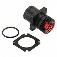 Souriau - CL1M2102 - CONN RCPT HSNG MALE 9POS PNL MNT