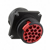 Souriau - CL1R3100 - CONN RCPT HSG FMALE 18POS PNL MT