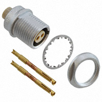 Souriau - JBXEP1G02FSSDS - CONN RCPT 2POS REAR MNT SOLDER