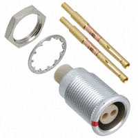 Souriau - JBXER0G02FSSDSR - CONN RCPT 2POS FRONT MNT SOLDER