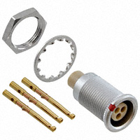 Souriau - JBXER0G03FCSDSR - CONN RCPT 3POS FRONT MNT CRIMP