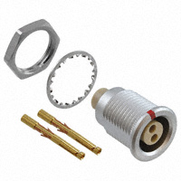 Souriau - JBXER1G02FCSDSR - CONN RCPT 2POS FRONT MNT CRIMP