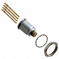 Souriau - JBXER1G04FCSDSR - CONN RCPT 4POS FRONT MNT CRIMP