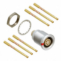 Souriau - JBXER1G06FCSDSR - CONN RCPT 6POS FRONT MNT CRIMP