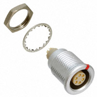 Souriau - JBXER1G06FSSDSR - CONN RCPT 6POS FRONT MNT SOLDER