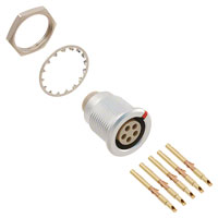 Souriau - JBXER2G05FSSDSR - CONN RCPT 5POS FRONT MNT SOLDER