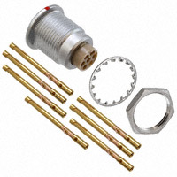 Souriau - JBXER2G07FCSDSR - CONN RCPT 7POS FRONT MNT CRIMP