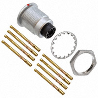 Souriau - JBXER2G08FCSDSR - CONN RCPT 8POS FRONT MNT CRIMP