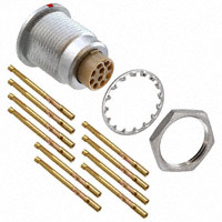 Souriau - JBXER2G10FCSDSR - CONN RCPT 10POS FRONT MNT CRIMP