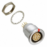 Souriau - JBXER2G10FPSDSR - CONN RCPT 10POS FRONT MNT SKT