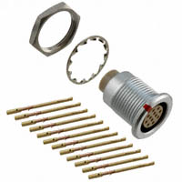 Souriau - JBXER2G12FCSDSR - CONN RCPT 12POS PANEL MNT CRIMP