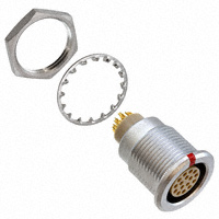 Souriau - JBXER2G16FSSDSR - CONN RCPT 16POS FRONT MNT SOLDER