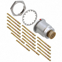 Souriau - JBXER2G18FCSDSR - CONN RCPT 18POS FRONT MNT CRIMP