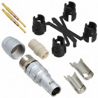 Souriau - JBXFD0G02MSSDSR - CONN PLUG 2POS STR INLINE SOLDER