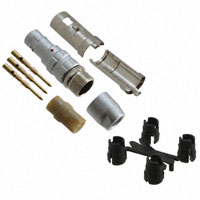 Souriau - JBXFD0G03MCSDSR - CONN PLUG 3POS STR INLINE CRIMP