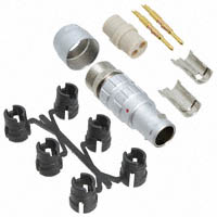 Souriau - JBXFD1G02MSSDSR - CONN PLUG 2POS STR INLINE SOLDER