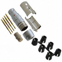 Souriau - JBXFD1G04MSSDSR - CONN PLUG 4POS STR INLINE SOLDER