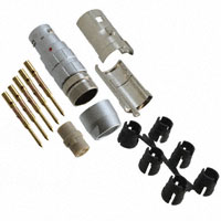 Souriau - JBXFD1G05MCSDSMR - CONN PLUG 5POS STRAIGHT CRIMP