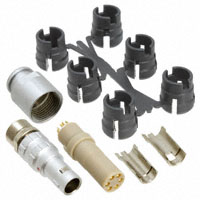 Souriau - JBXFD1G06FSSDSMR - CONN PLUG 6POS STR INLINE SOLDER